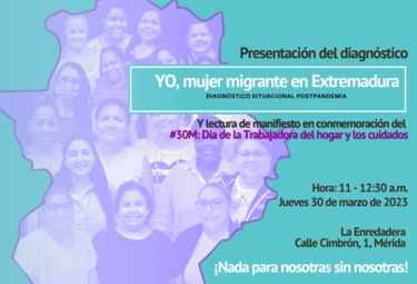 Las mujeres migrantes que trabajan en los cuidados como internas en Extremadura descienden