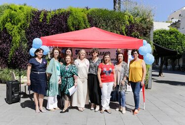 Afibromerida celebra el Día Internacional de la Fibromialgia en la Plaza de España