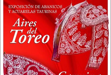 Carmina Santos expone sus abanicos y acuarelas taurinas en Badajoz