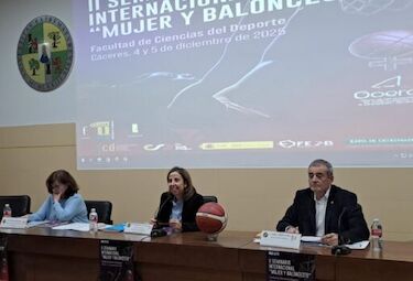 La Universidad de Extremadura organiza el II Seminario Internacional “Mujer y Baloncesto”