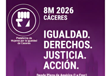 La Plataforma de Mujeres por la Igualdad de Cáceres convoca una marcha para este 8M