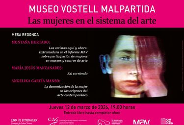 Mesa redonda en el Museo Vostell de Malpartida de Cáceres sobre las mujeres y el arte