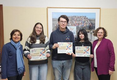 Los tres alumnos extremeños en XXI Olimpiada Española Biología entre 10 mejores de España
