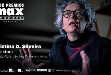 Cristina D. Silveira dirigirá ceremonia Premios Max, previstos en Teatro Romano de Mérida