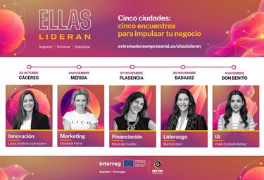 Ellas lideran ofrecerá 5 encuentros para empresarias y emprendedoras en varias localidades