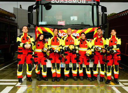 Parque Bomberos Don BenitoVillanueva registra su primer turno con ms mujeres que hombres
