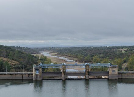 Bajan a siete las estaciones de aforo del Tajo que superan umbral aviso rojo en Cáceres
