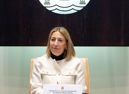 Guardiola felicita a Cotrina y le desea acierto en su nueva etapa al frente PSOE extremeo