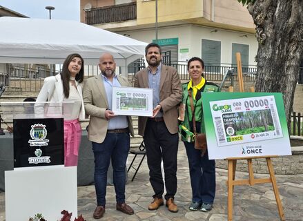 Los Pinares de Talayuela ilustrar el cupn de la ONCE del prximo 28 de abril 