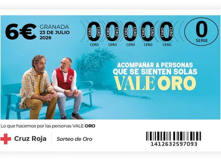 Sorteo de Oro de Cruz Roja ampla este ao sus premios para llegar a ms personas