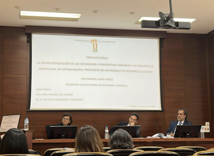 Tesis doctoral propone un modelo de intercooperacin entre cooperativas agroalimentarias 