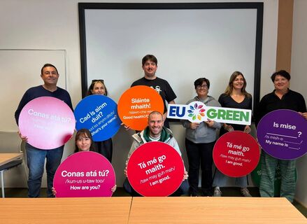 UEx participa en inmersin lingstica EU Green en la Atlantic Technological University 