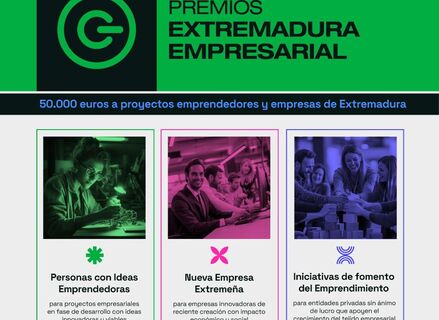 La Junta publica la convocatoria de los Premios Extremadura Empresarial
