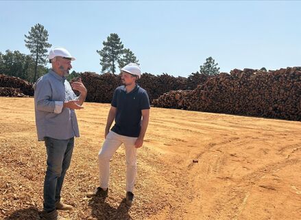 Junta espera que fbrica plets se constuye en Sierra de Gata ayude a prevenir incendios
