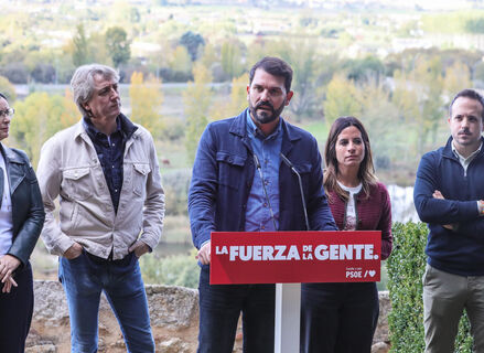 PSOE de Extremadura y Castilla y Len se coordinan para plantar cara a la despoblacin 