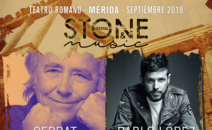 Serrat y Pablo Lpez se suman al cartel del Stone  Music 2018