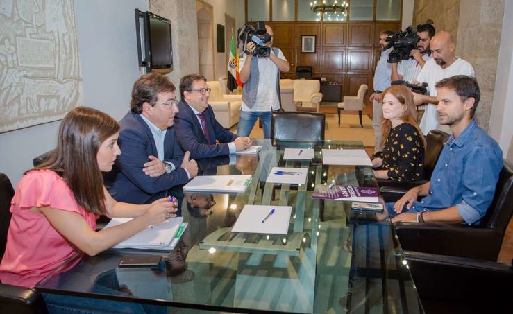 La Junta trabaja en un nuevo proyecto de ley de renta bsica a peticin de Podemos