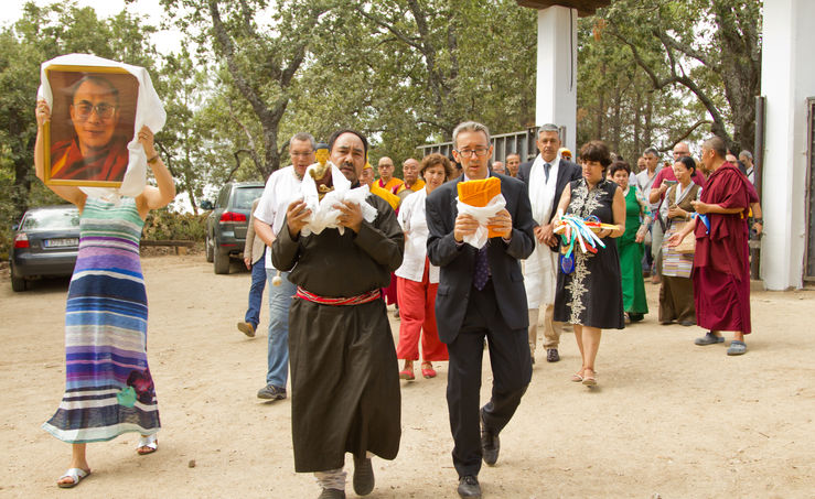 La Comunidad Budista Tibetana abre su nuevo centro de retiro en Aldeanueva de la Vera