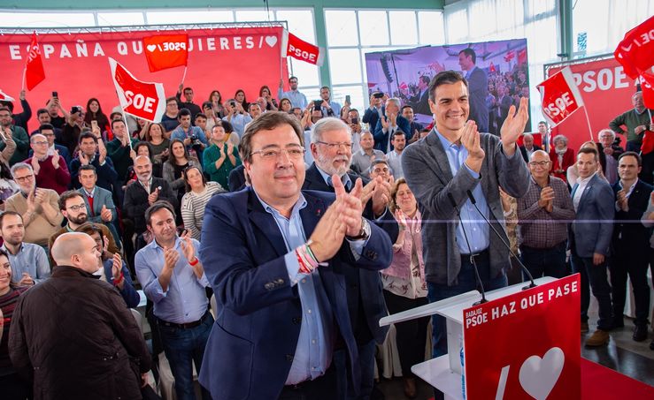 El CIS predice la victoria del PSOE en Extremadura donde rozara la mayora absoluta 