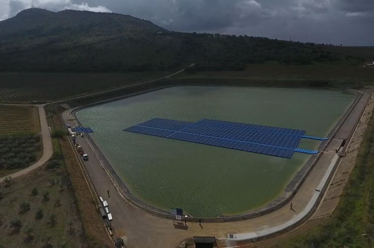 Extremadura cuenta con la instalacin fotovoltaica flotante ms grande de Espaa 