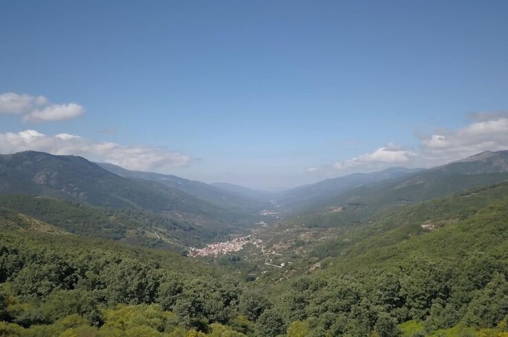 Tornavacas se sitúa como la cuarta localidad más lluviosa del país este martes