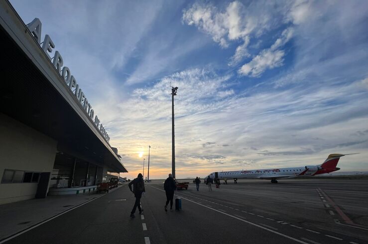 El Aeropuerto de Badajoz alcanza los 8.208 pasajeros en enero, un 32,3% más