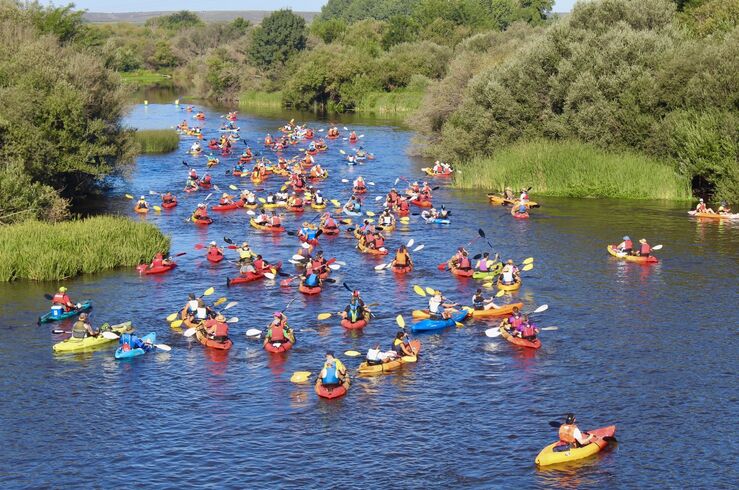 Participantes en Descenso Río Alagón podrán elegir entre un recorrido largo y otro corto