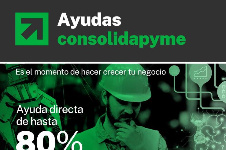 Autorizada convocatoria de ayudas del programa Consolidapyme con 2M€ para 2026
