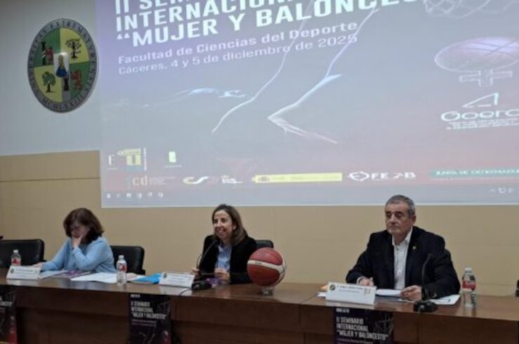 La Universidad de Extremadura organiza el II Seminario Internacional “Mujer y Baloncesto”