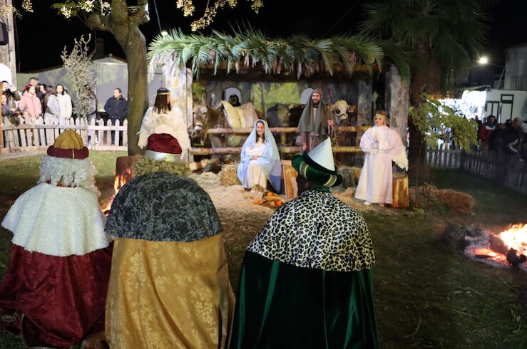 200 personajes darán vida al Belén Viviente de La Bazana en espectacular escenario natural