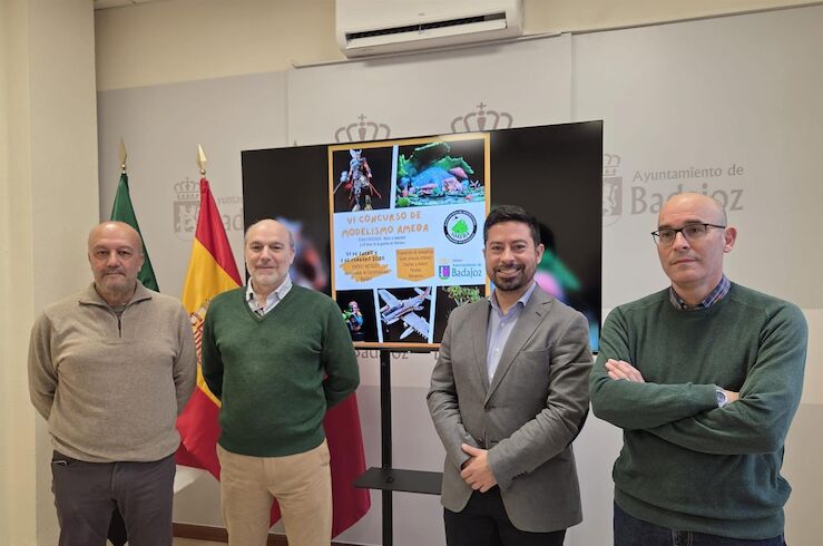 Unas 400 obras y 100 modelistas de España y Portugal se citan en un concurso en Badajoz
