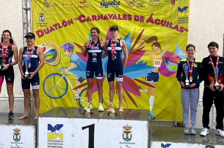 Sonia Bejarano, 2ª en Duatlón Carnavales de Águilas y clasificada para Campeonato Élite