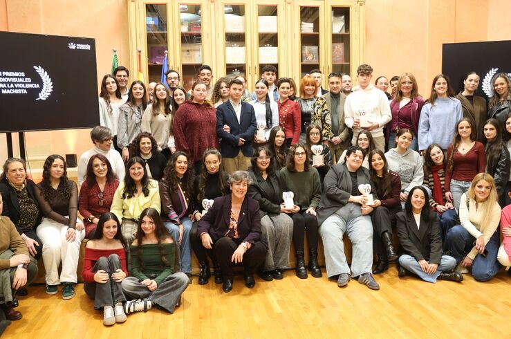 La Diputación de Badajoz entrega sus II Premios Audiovisuales contra la Violencia Machista