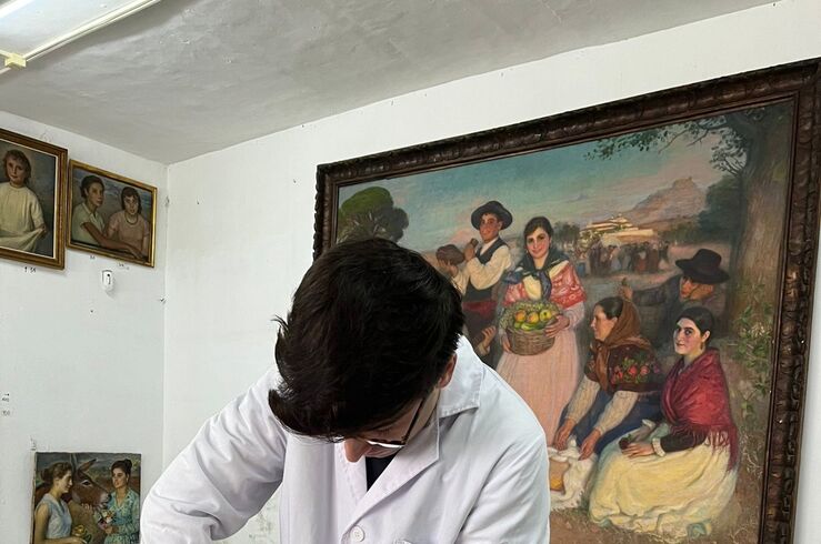 Arranca restauración tres obras principales que se expondrán en Casa Museo Eugenio Hermoso