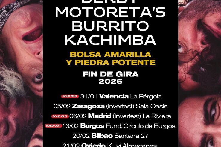 Derby Motoreta's Burrito Kachimba presentan 