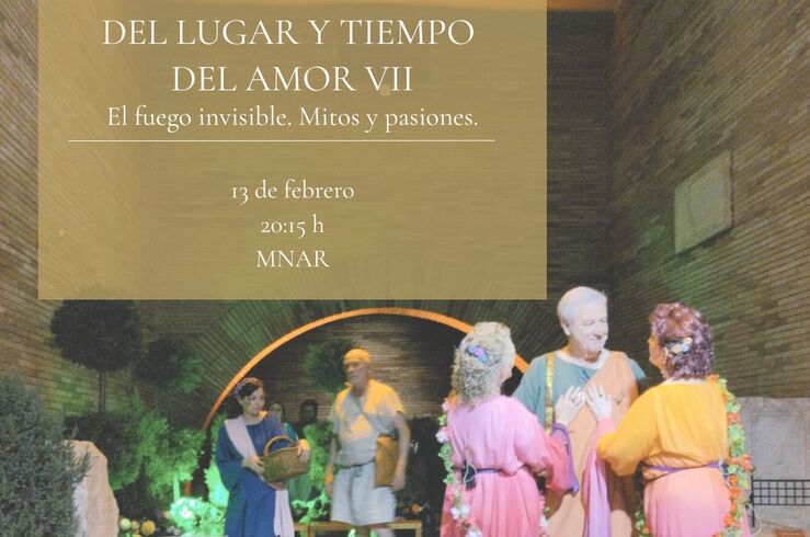 MNAR de Mérida celebra San Valentín con una recreación sobre el amor en la antigua Roma