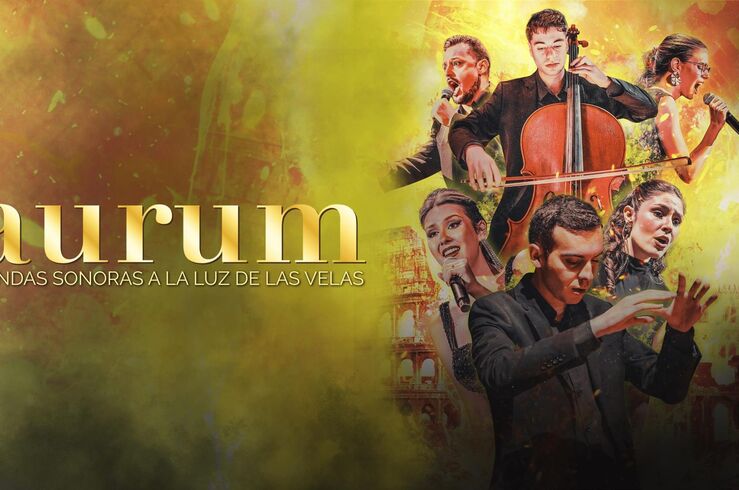 El espectáculo 'Aurum-Bandas sonoras a la luz de las velas' llega a Badajoz