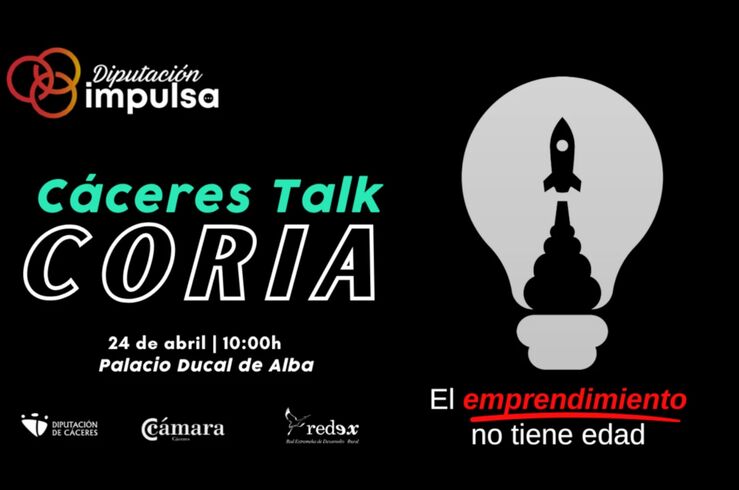 Abierto plazo de inscripción en el programa 'Cáceres Talk Coria' en pro del emprendimiento