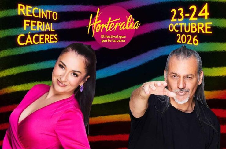 El dúo Camela es el primer grupo confirmado de Horteralia Cáceres