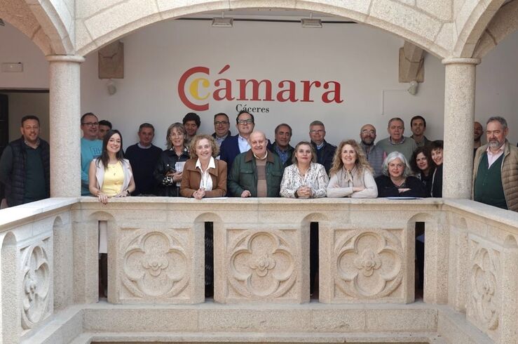 Diócesis de Coria-Cáceres y Cámara Comercio inician colaboración para fomentar mecenazgo