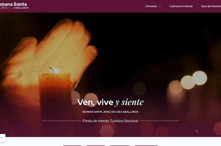 Jerez de los Caballeros presenta nueva web de su Semana Santa con proyección internacional