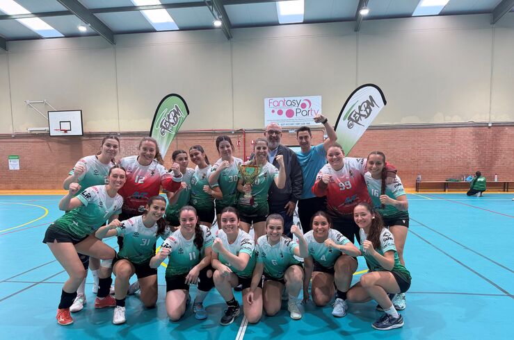 EMD Aceuchal revalida su título de libra en la Primera Nacional Femenina de balonmano