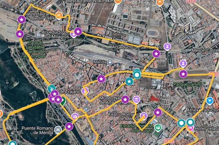 Media Maratón de Mérida provocará cortes de tráfico y mantendrá cerrado el Paseo de Roma