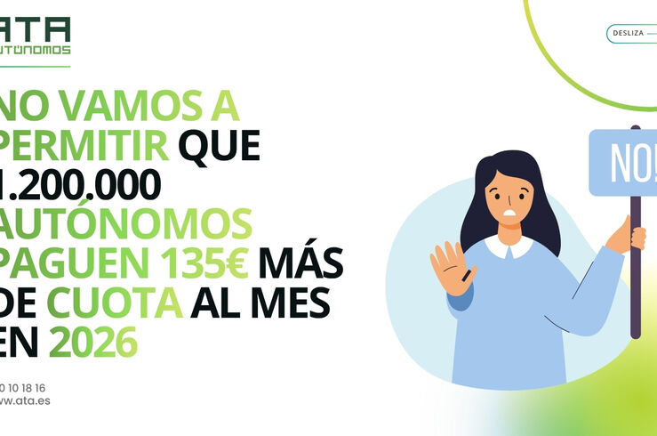 ATA: 25.000 autónomos extremeños deberán pagar 135€ más de cuota al mes en 2026