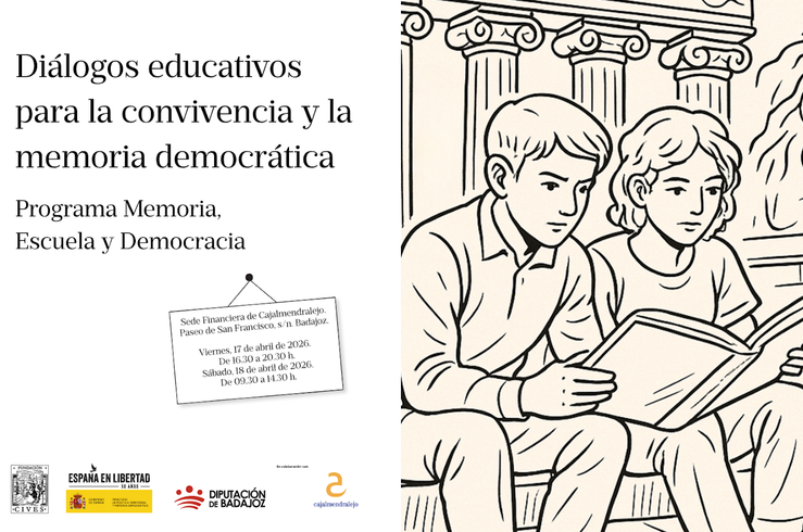 Fundación CIVES lleva a Badajoz el Diálogo Educativo de memoria democrática y convivencia