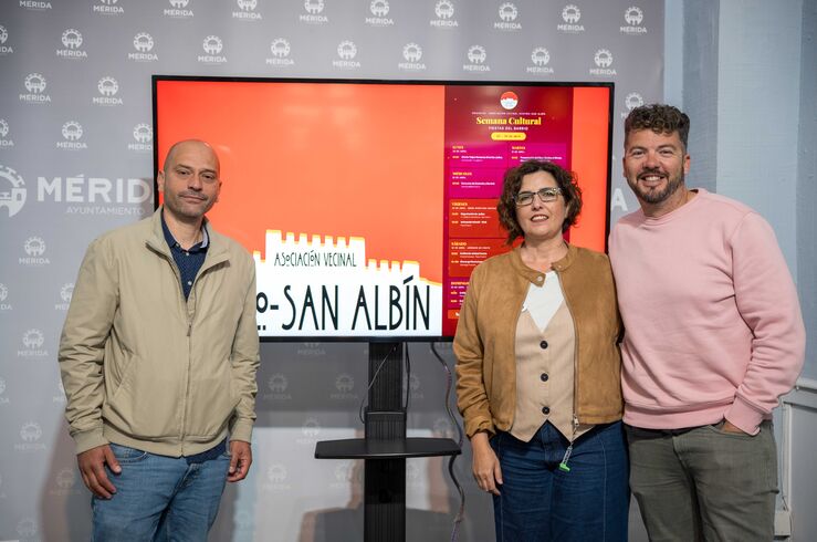 La barriada Centro-San Albín de Mérida celebra la segunda edición de su Semana Cultural
