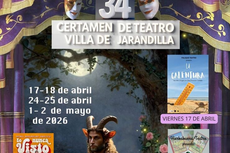 34 Certamen de Teatro 'Villa de Jarandilla' ofrecerá seis representaciones