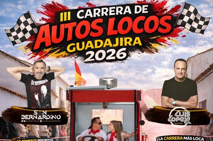 Los ´Autos Locos´ vuelven a protagonizar una jornada de diversión en Guadajira