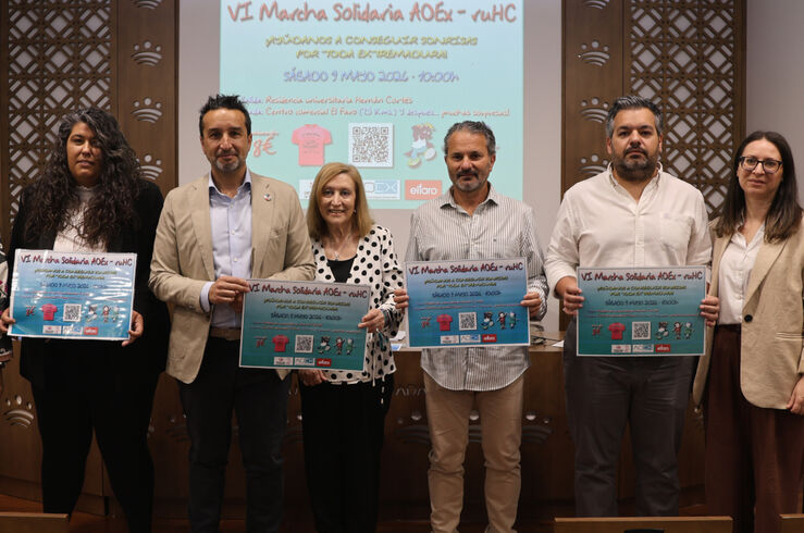 La VI Marcha Solidaria de AOEx recorrerá 7,5 kilómetros el próximo 9 de mayo en Badajoz 