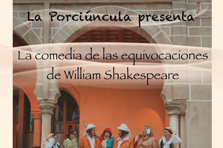 La Porciúncula lleva a la Sala Trajano de Mérida 'La comedia de las equivocaciones' 